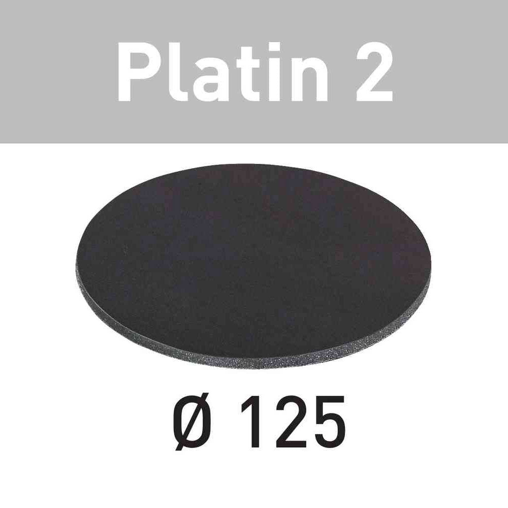 Festool D125 Platin 2 Abrasive Discs (15 Pack)