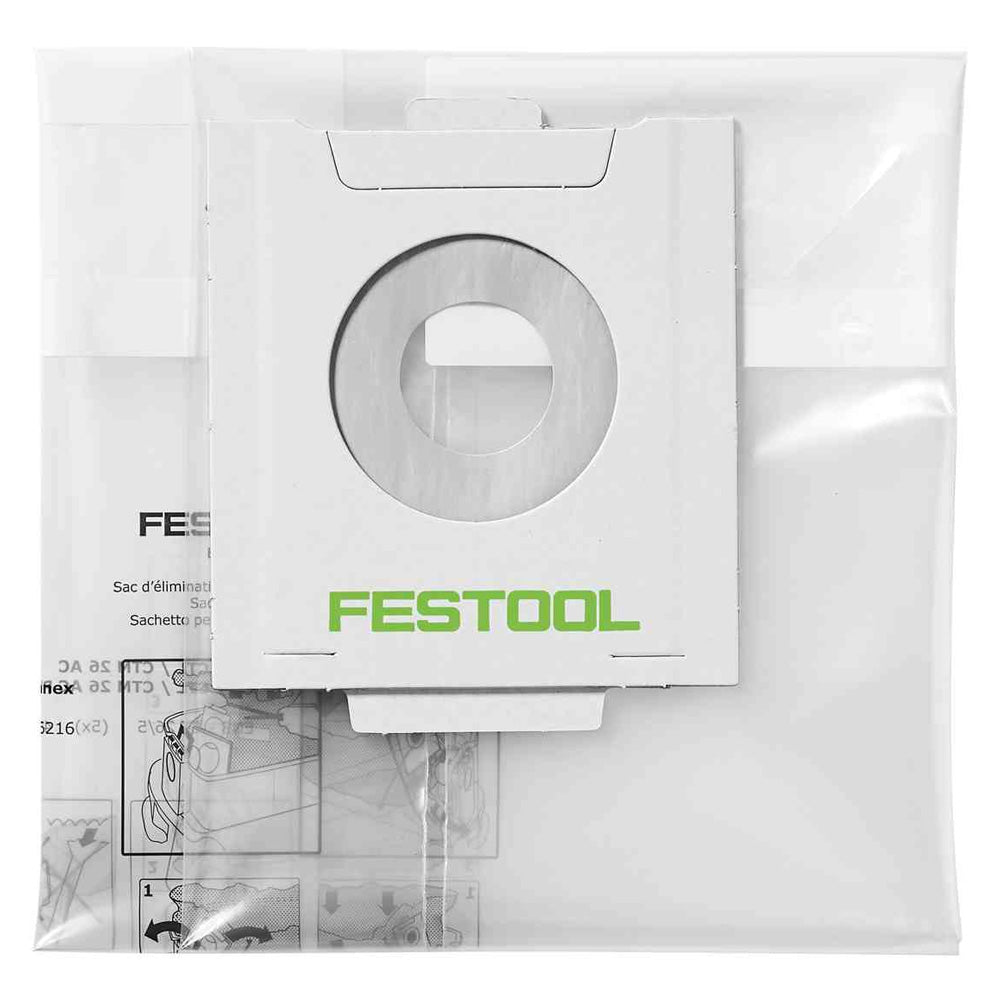Festool Disposable Dust Liners CT 36 AC (5 Pack)
