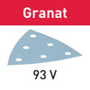 Festool Delta Granat Abrasive Discs STF V93/6 P40 - Box