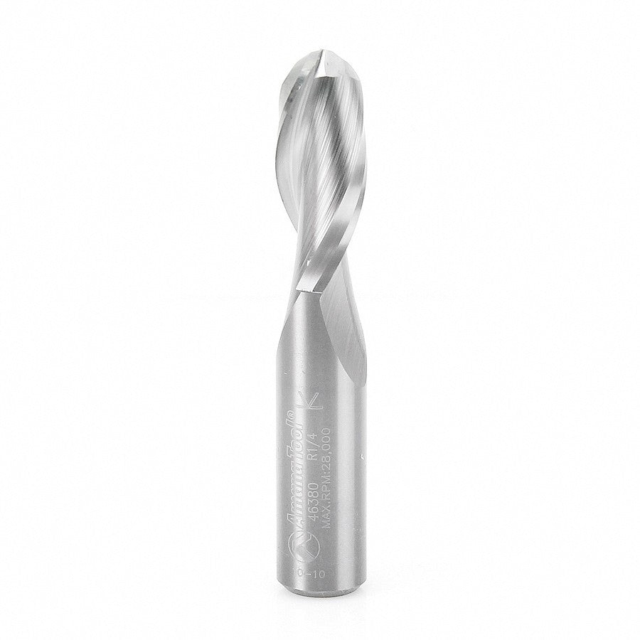 Amana Ball Nose Spiral Router Bit - 1/2