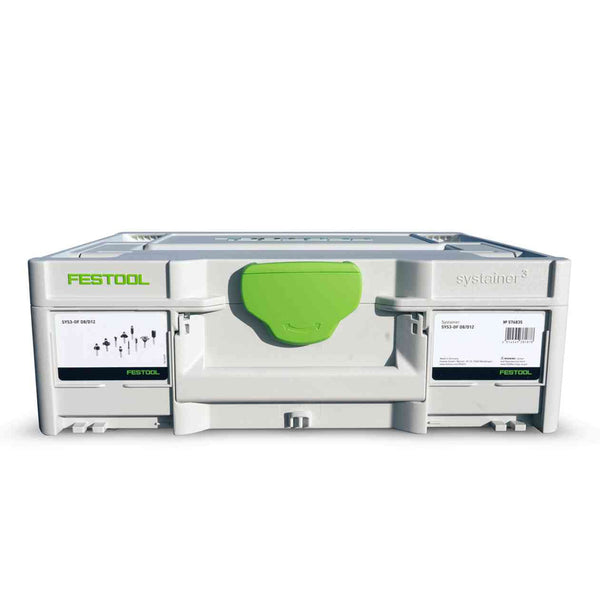 Festool Storage Sys3 For Router Festool SYS3-OF D8/D12 Router Bit Storage Systainer
