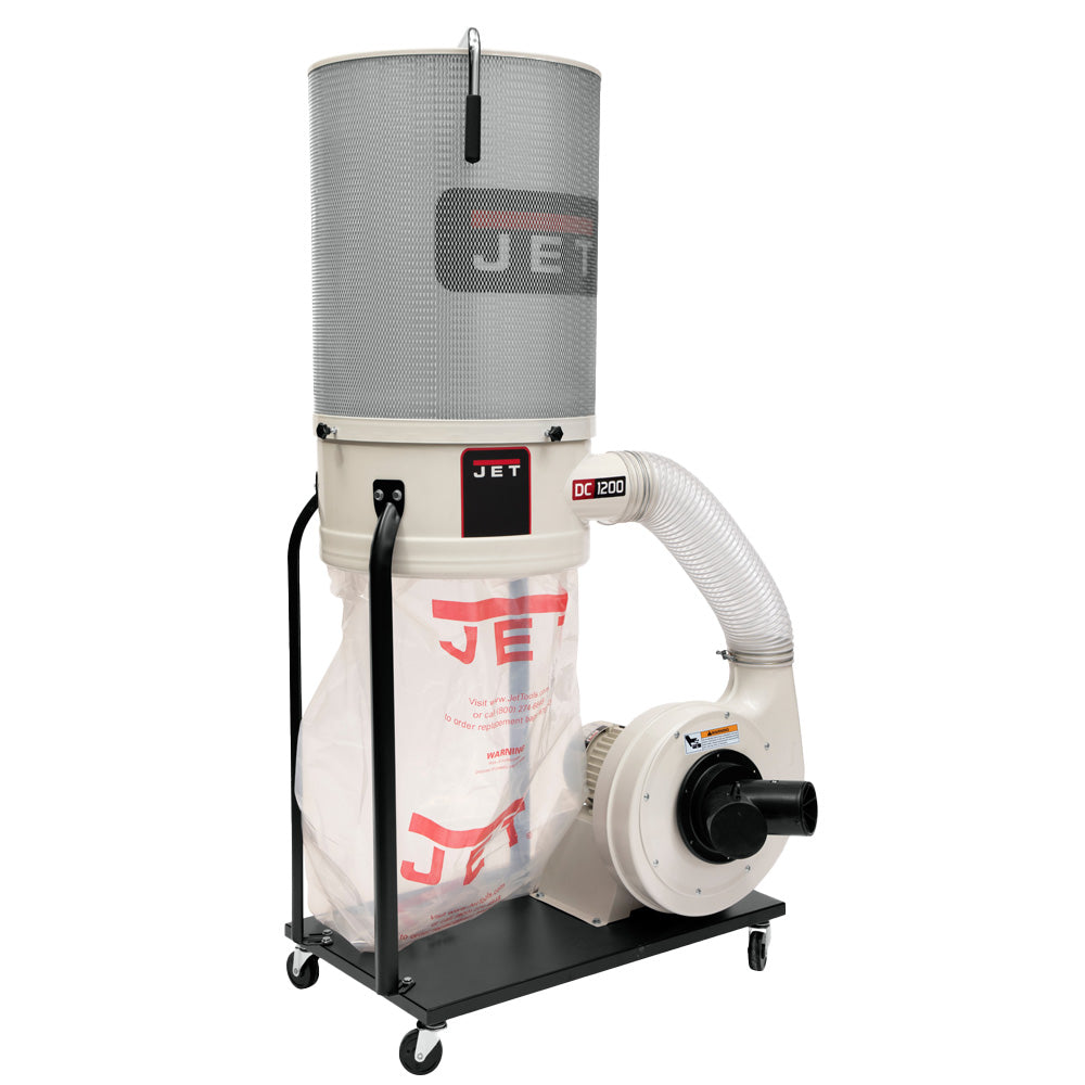 JET Canister Filter Dust Collector DC-1200VX-CK1, 2HP 1PH
