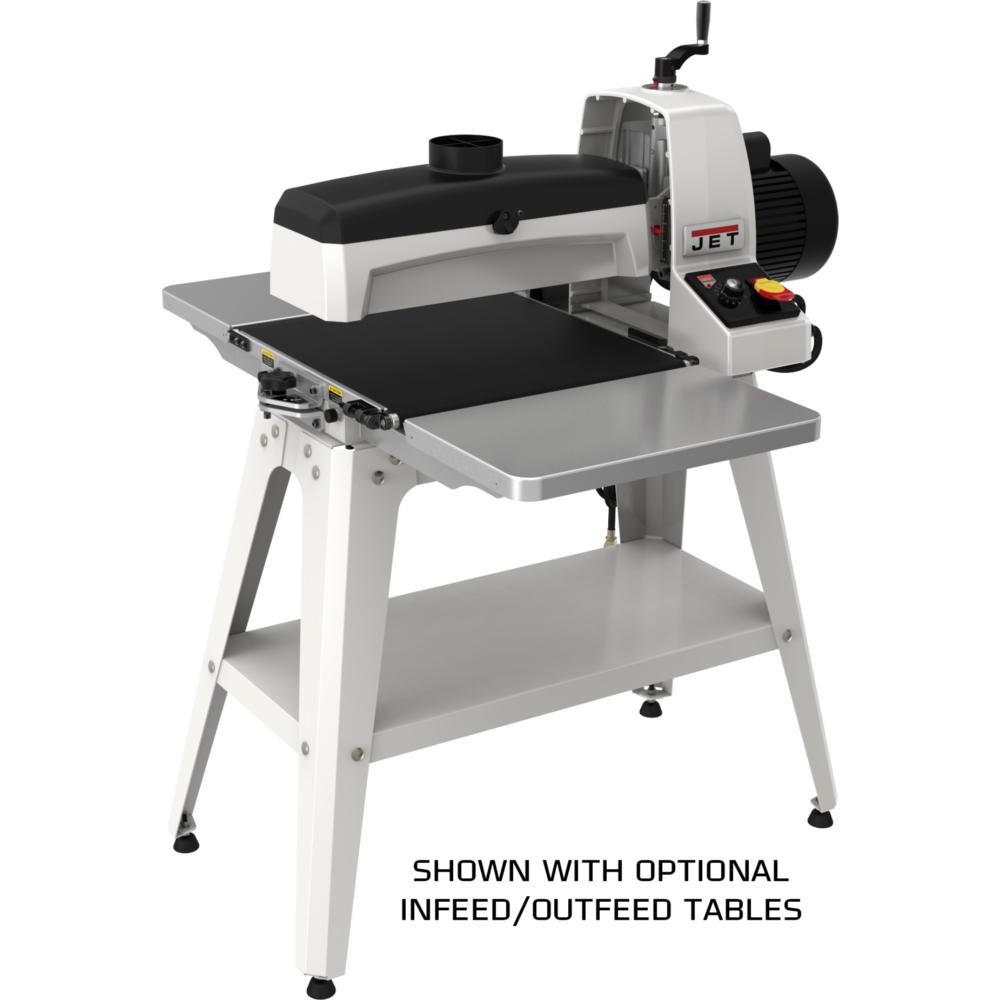 JET 18-36 Drum Sander with Optional Infeed OutFeed Tables