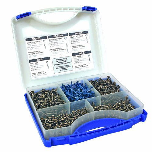 Kreg SK03 Pocket-Hole Screw Kit in 5 Sizes - Kreg - OakTree Supplies