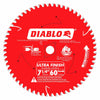 Diablo 7-1/4" x 60T Ultra Finish Saw Blade