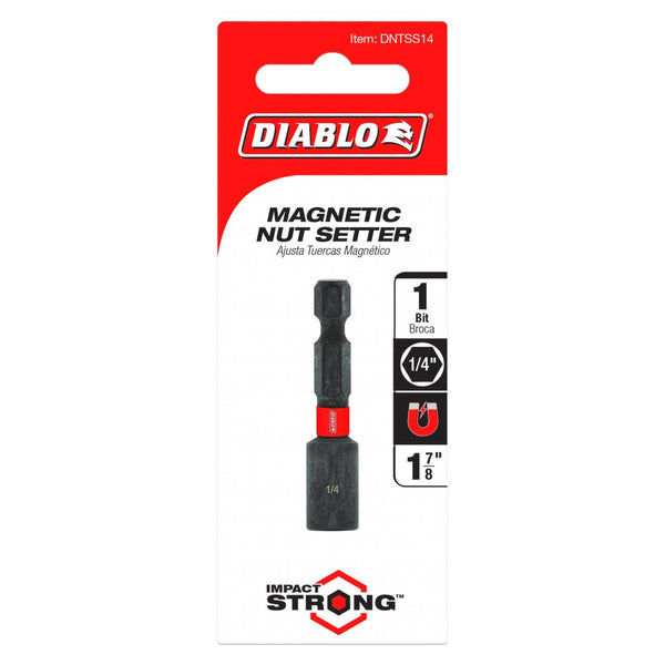 Diablo 1/4" x 1-7/8" Magnetic Nut Setter