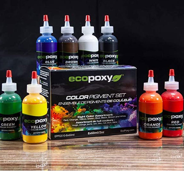 EcoPoxy Color Pigment Set 60 mL (8 Pack)
