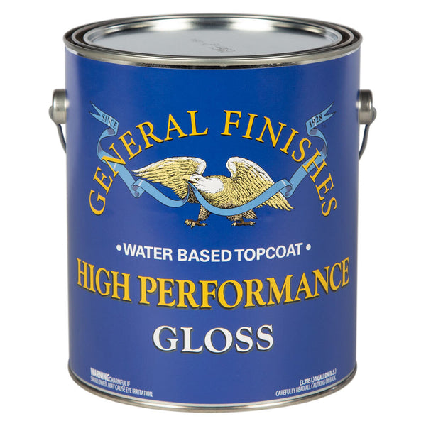 General Finishes Water Based High Performance Topcoats - Gallon