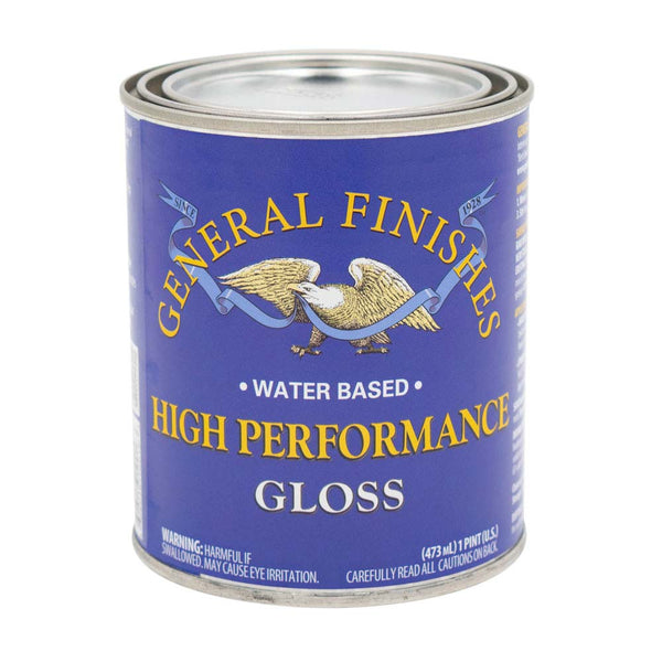 General Finishes Water Based High Performance Topcoats - Pint