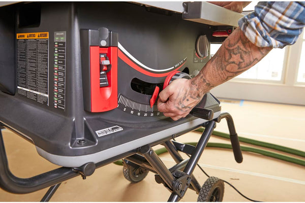 SawStop 15A, 120v Jobsite Saw PRO w/ Mobile Cart Assembly