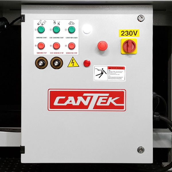 Cantek LBS300-5S 3-Sided Lineal Brush Sander