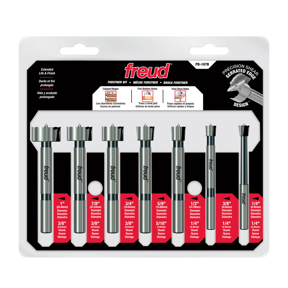 Freud 7-Piece Forstner Bit Set