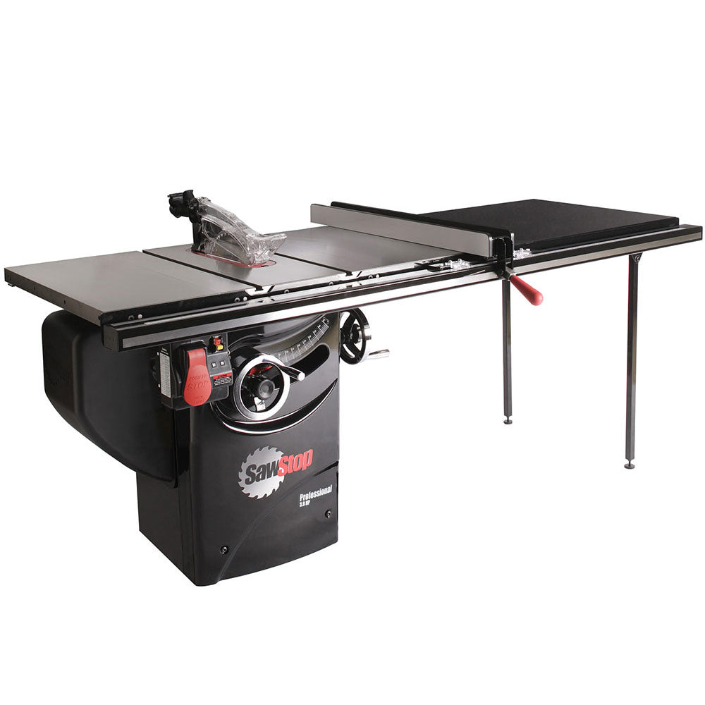 SawStop 3hp professional cabinet saw w/52inch t-glide fence