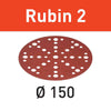 Festool D150 Rubin 2 Abrasive Discs (50-Pack)
