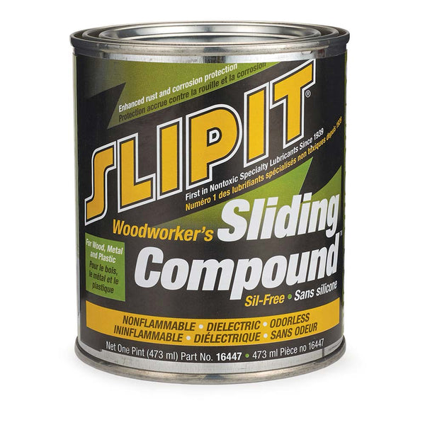 SLIPIT Silicone-Free Woodworker's Sliding Compound - Cast Iron Lubricant & Rust Protector