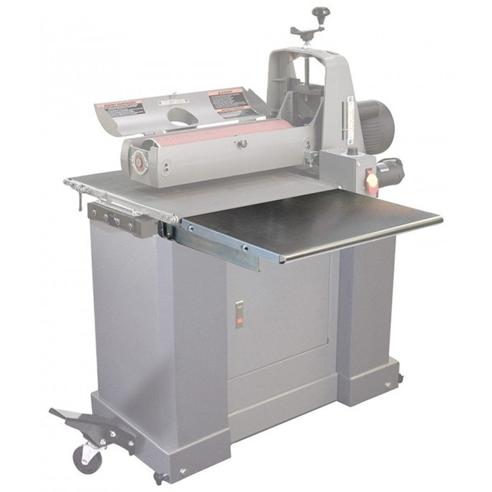 SuperMax 25-50 Drum Sander Folding Infeed/Outfeed Tables (Closed Stand