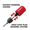 Diablo 3/8" Snap-Lock Plus Mandrel System